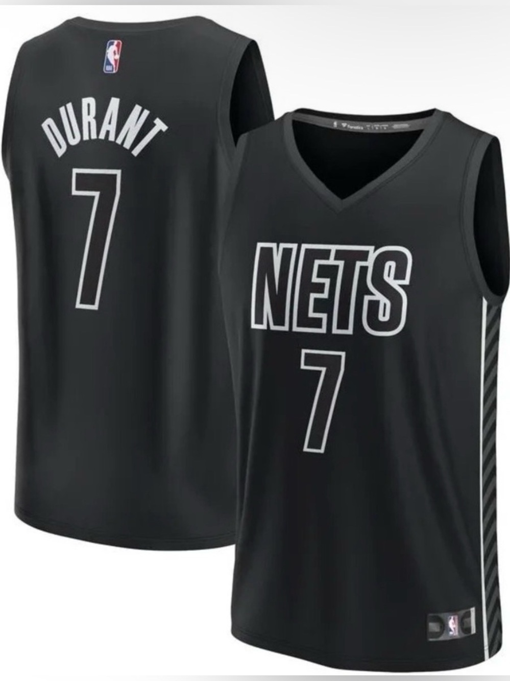 Fanatics Large Kevin Durant Brooklyn Nets Statement Edition Fast Break Jersey